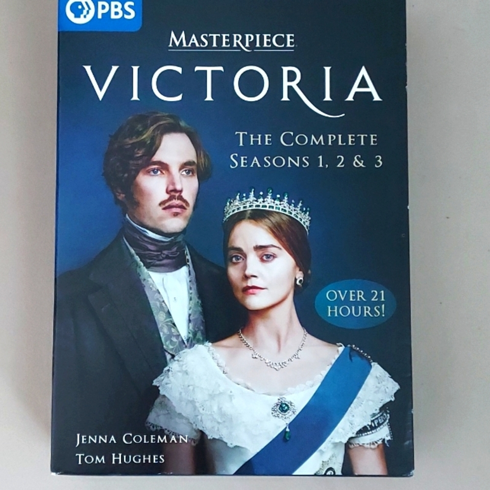 PBS Victoria: Complete Seasons 1-3 Blu-ray Set - Blue Cover